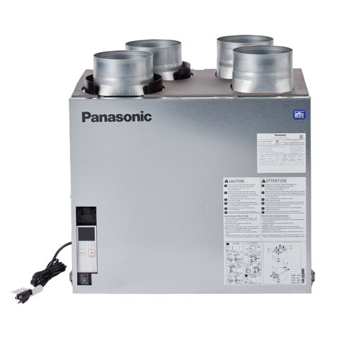 Main product image of Panasonic BalancedHome 160 Elite Plus+ Energy Recovery Ventilator (ERV), 30-160 CFM, Top Port, FV-16VEC1T