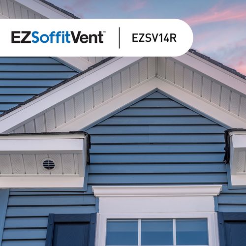 Main product image of Panasonic EZSoffit Vent with Soffit Termination System for Optimized Airflow, EZSV14