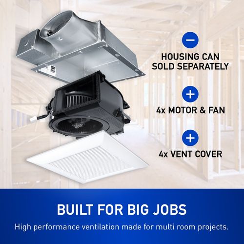 Main product image of Motor/Grille Assembly for WhisperValue DC - Contractor Pack of 4