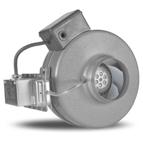 Main product image of Vortex Powerfan 4" Inline Duct Fan w/ Automatic Pressure Switch (15 to 198 CFM)