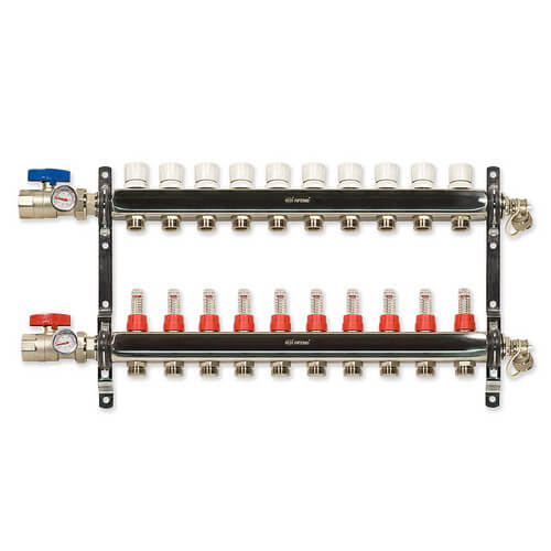 Main product image of 10 Loop Stainless Steel Manifold Package (1/2" PEX-AL-PEX)