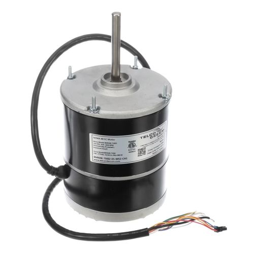 Main product image of Motor, 1 HP, 208-230/277V, 1800 RPM, BMN48-750I2-ES-M52-CA1-E-60-230277