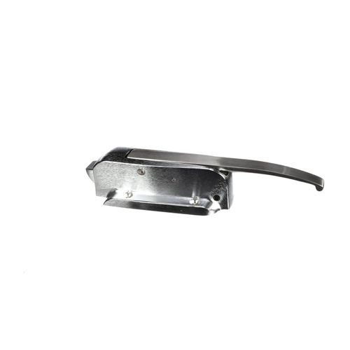 Main product image of Door Latch, Padlocking Body, Light Spring, Brushed Chrome, 10056L06021