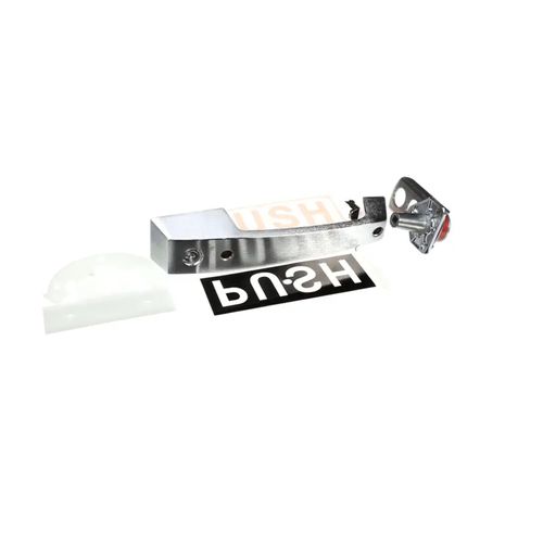 Main product image of Pull Handle w/ Cylinder Lock & Inside Release, Brushed Chrome, 11229C00024