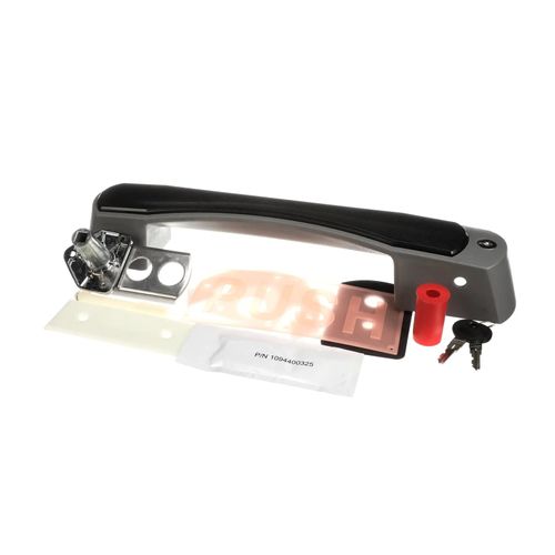 Main product image of Door Handle w/ Cylinder Lock/Keys & 1/4 Turn Inside Release, 1228C00008