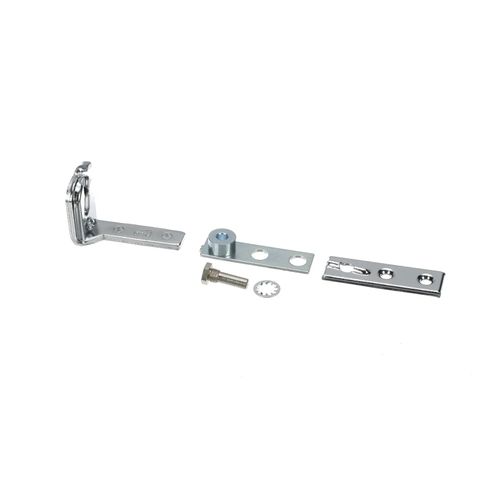 Main product image of Door Hinge, Left Hand, Bottom, Self Closing, 1-3/8" Offset, Chrome, 1521-L00004
