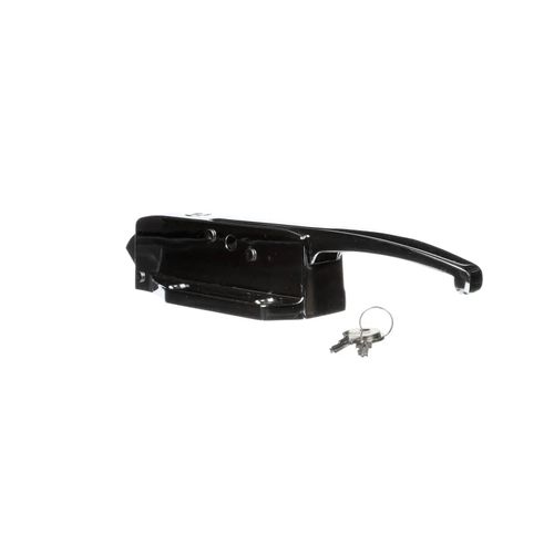 Main product image of Latch w/ Cylinder Lock & Keys, Heavy Spring, Polished Chrome, 58CH-5020