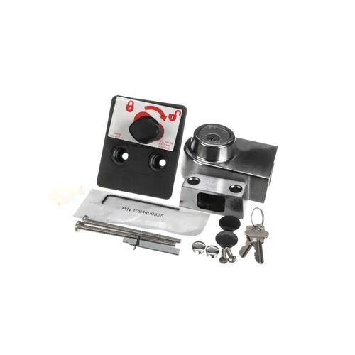 Main product image of Deadbolt Latch, Brushed, 944-000045