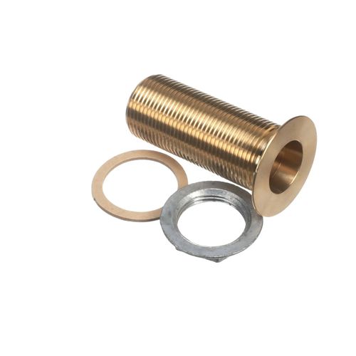 Main product image of 3-1/4" Drain, Brass w/ Flange Locknut, E16-4020-1, HD-DRN100