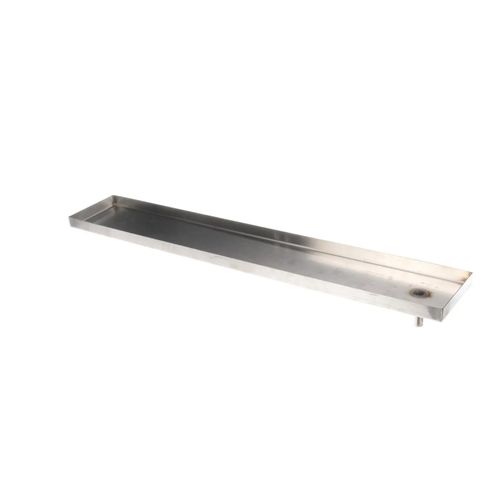 Main product image of 25" x 4.25" Pan, Evaporator, Stainless Steel w/ Bottom Drain, 9000K, RP-DRP010