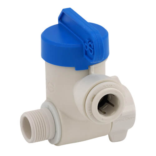 Main product image of 3/8" Male Compression x 3/8" Female Compression x 3/8" OD Speedfit Angle Stop Adapter Valve