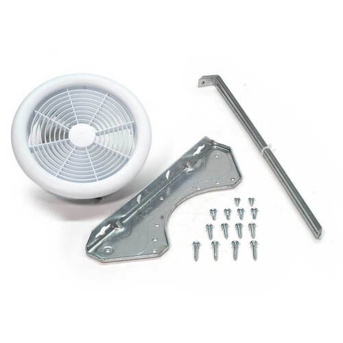 PB110 Premium Bath Fan (Single Grille), Uses 4" Duct (Vent Only)