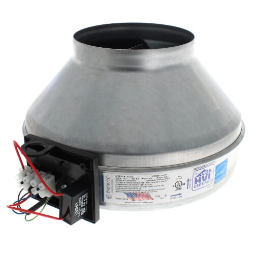 PB190 Premium Bath Fan (Single Grille), Uses 6" Duct (Vent Only)