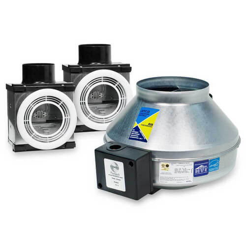 PB270F2 Fantech PB270F2 PB270F2 Premium Bath Fan w/ Fluorescent