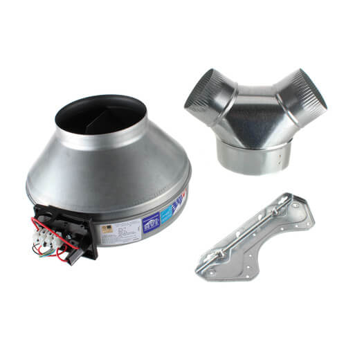 Main product image of 4" & 6" Dual-Grille Premium Bath Fan with Dimmable 10W LED Light, 67 W, 270 CFM (120V)