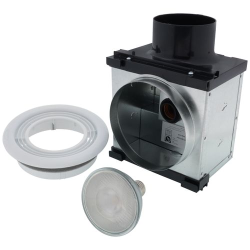 4" & 6" Dual-Grille Combination Premium Bath Fan with Dimmable 10W LED Light, 67 W, 270 CFM (120V)