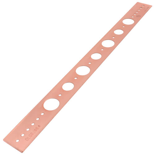 Main product image of 3/4", 1" Copper Stub Bracket (20" Length)