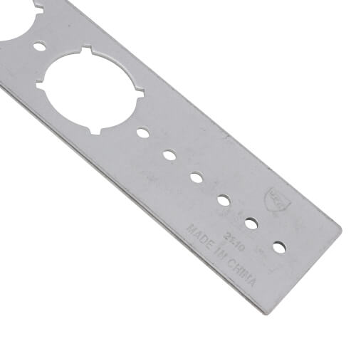 Main product image of 1/2", 3/4", 1" PEX Galvanized Steel Stub Bracket  (26" Length)