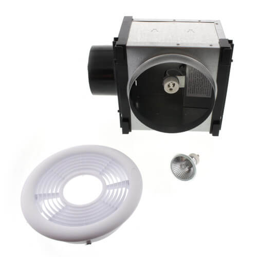 Main product image of PBH4 7" Expansion Ceiling Grille & Housing w/ Dimmable Halogen Light, Uses 4" Duct