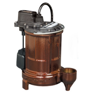 1/3 HP Sump Pump Combo 115v & 12v Battery Sump Pump Back-Up System - Pre-Assembled