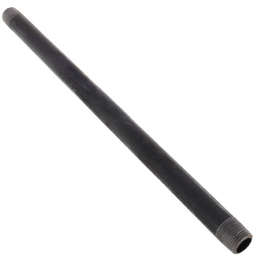 Main product image of 1/2" x 15" Black Nipple
