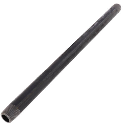 Main product image of 1/2" x 15" Black Nipple