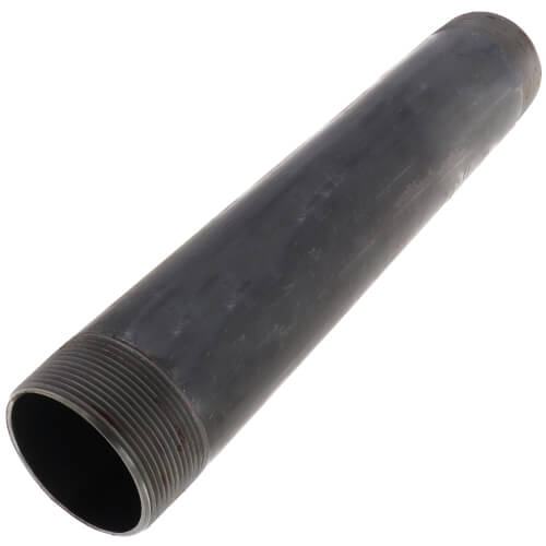Main product image of 3" x 18" Black Nipple