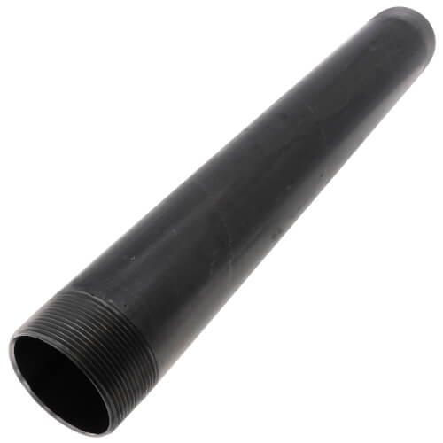 Main product image of 3" x 24" Black Nipple