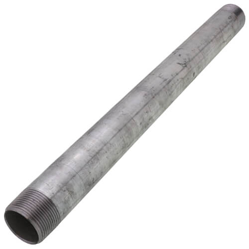1-1/4" x 18" Galvanized Nipple