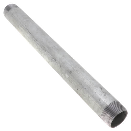 Main product image of 1-1/2" x 18" Galvanized Nipple