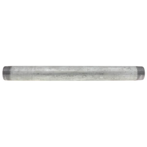 PCGL1518 Everflow PCGL1518 1 1 2 X 18 Galvanized Nipple