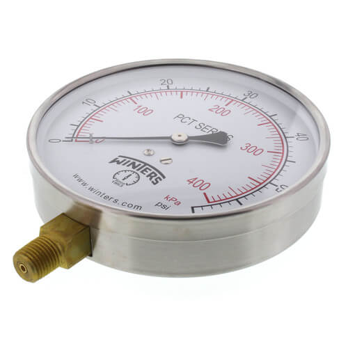 Main product image of 4.5" PCT Contractor Pressure Gauge (0-60 PSI)
