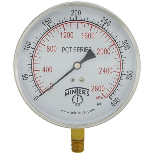 Main product image of 4.5" PCT Contractor Pressure Gauge (0-400 PSI)