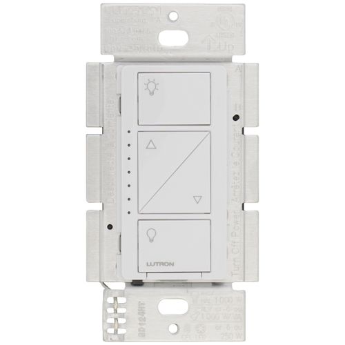 Main product image of Caseta Wireless In-Wall 3-Way LED Dimmer PRO Switch (White) (120V, 250W)