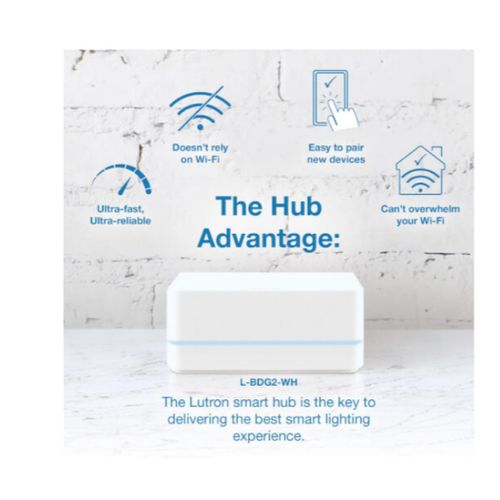 PD5NEWH Lutron PD5NEWH Caseta Original Smart Dimmer Switch for