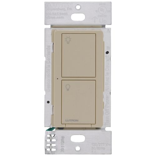 Main product image of Caseta Wireless In-Wall 3-Way 2-Wire Smart Switch 5A, 120/277V (Ivory)