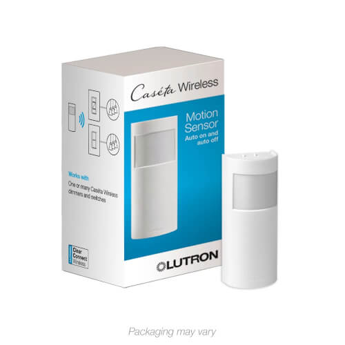 Main product image of Caseta Smart Motion Sensor, Occupancy/Vacancy, Works With Caseta Dimmers and Switches, PD-OSENS-WH, White