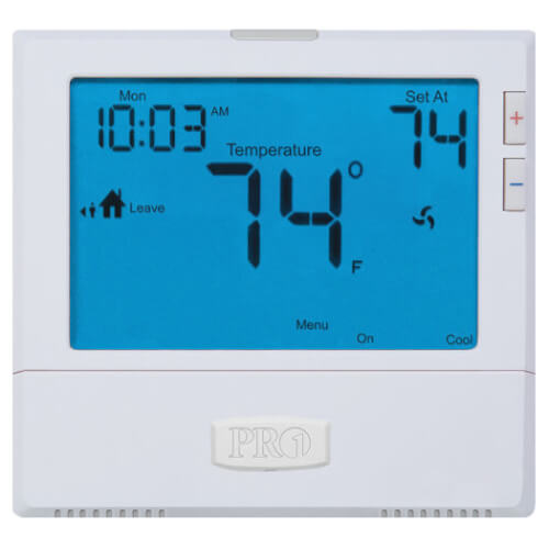 Main product image of 24 Volt Programmable Single Stage 1 Heat/1 Cool Thermostat (Pack of 10), PD411064