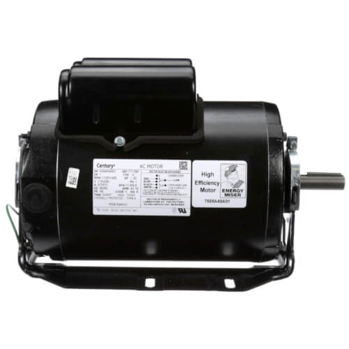 Main product image of 1 HP 115/230v Poultry Fan Motor, 1 PH, 1725 RPM, 56 Frame, TEAO