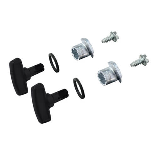 Main product image of Latch & Handle Kit - Gas Furnace (Black), PD644036