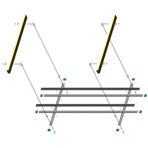 PD879476 Rheem PD879476 EZLevel Hanger Kit, PD879476