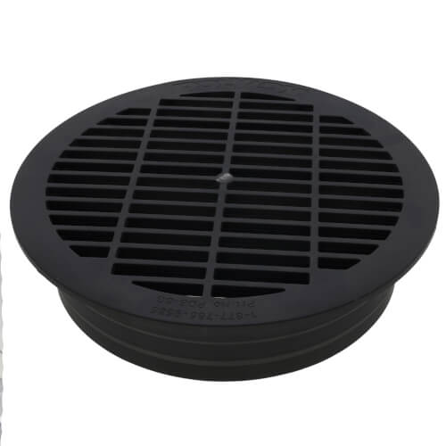 Main product image of 6" Round Grate (Black)
