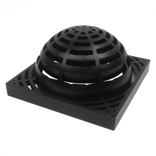 Main product image of 9" x 9" Square Atrium Grate (Black)