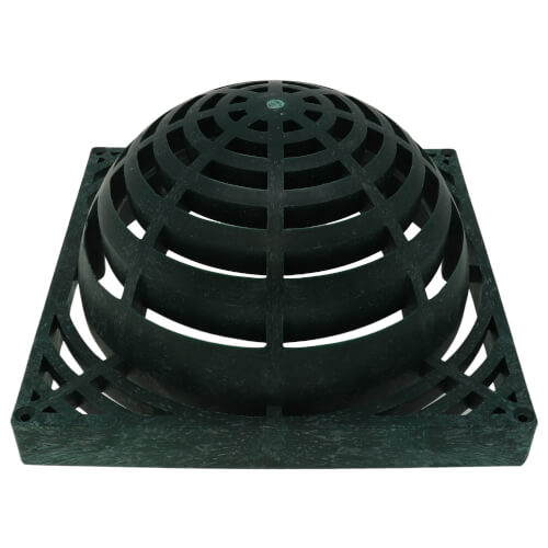 Main product image of 9" x 9" Square Atrium Grate (Green)