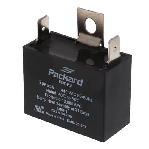 Main product image of 440V Dry AC Motor Run Capacitor (2 MFD)