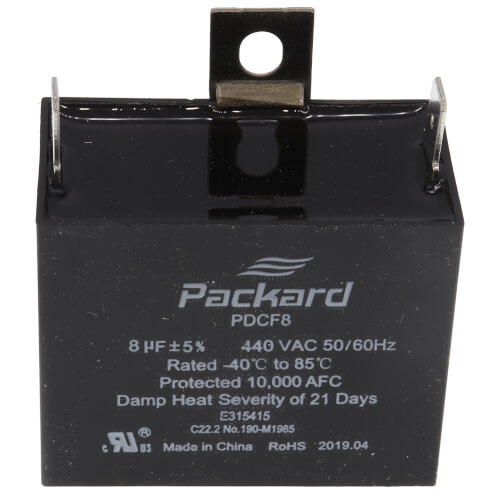 Main product image of 440V Dry AC Motor Run Capacitor (8 MFD)