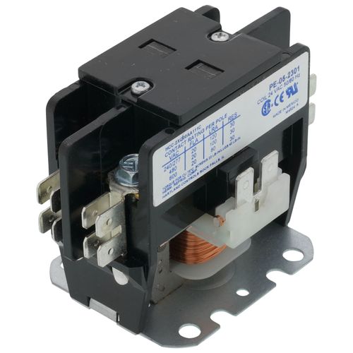 Main product image of Contactor, 24V Coil, 2 Pole, 20A, PE-05-2301
