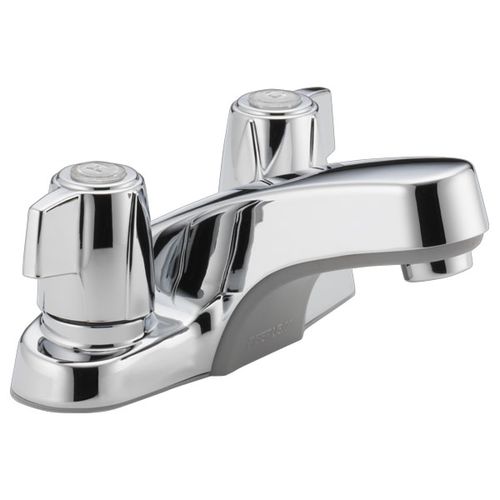 Main product image of Core Two Handle Blade Bathroom Faucet w/ Push Pop-Up Drain (Chrome), P246LF