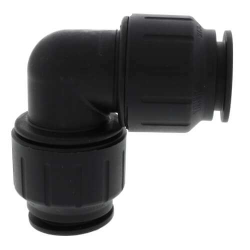 Main product image of PEI0328E PEX Union Elbow, 3/4" CTS, Black