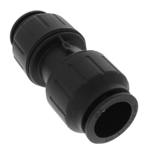 Main product image of PEI0428E PEX Coupler, 3/4" CTS, Black